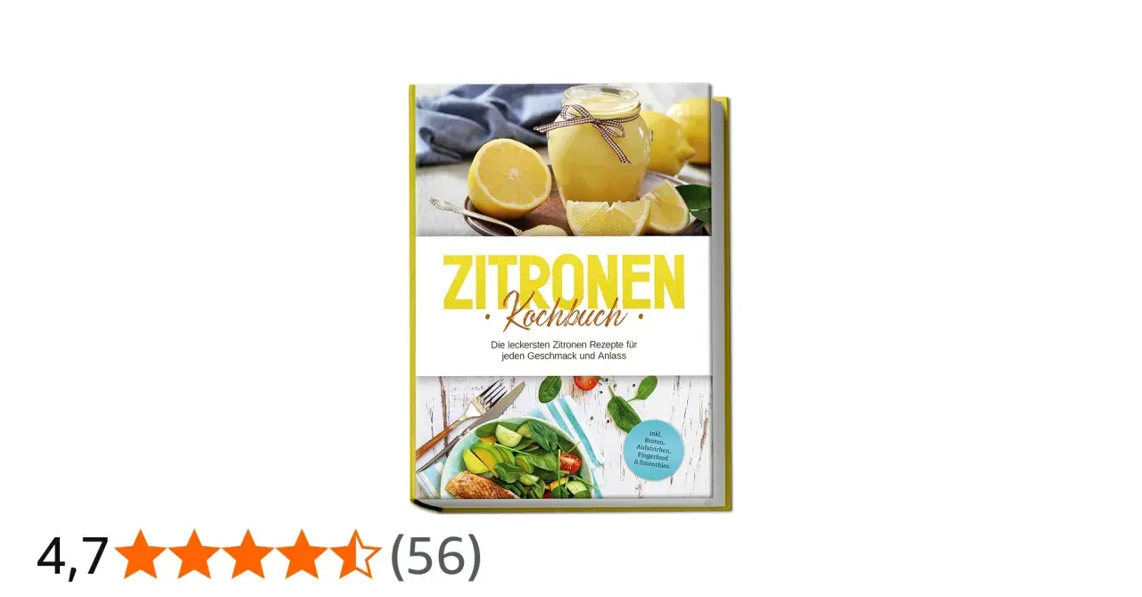 Zitronen Kochbuch mit leckeren Rezepten für jeden Geschmack. Entdecke tolle Zitronen Rezepte für Brot, Aufstriche und Smoothies.